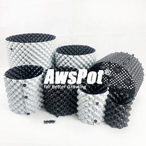 Grand <span class=keywords><strong>pot</strong></span> en plastique blanc de 20 50 200 gallons pour l'élagage des racines 100x80cm pour bois d'agar, calamansi, arbres, haie, plantes d'intérieur et d'extérieur - Product Image 5