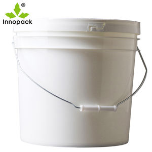 Seau en plastique Seau à peinture 13KG Couvercle détachable Support personnalisation Seau en plastique 13L avec couvercle - Product Image 1