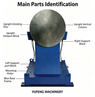 Machine de rectification de disques de vannes DN200-DN600 pour la réparation et le rodage des surfaces d'étanchéité avec certification CE ISO