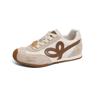Zapatillas Deportivas de Mujer Primavera-Verano 2026, Estilo Forrest Gump, Año del Caballo, Ligeras, Transpirables, de Cuero Genuino, Casuales - Product Image 2