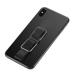 Support de téléphone pour iPhone, plusieurs couleurs, anneau de <span class=keywords><strong>doigt</strong></span>, adhésif double face, crochet tissé, anti-chute - Product Image 3
