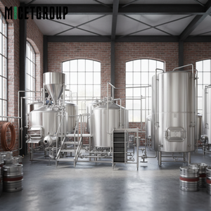 Équipement <span class=keywords><strong>de</strong></span> brassage <span class=keywords><strong>de</strong></span> <span class=keywords><strong>bière</strong></span> en acier inoxydable SUS304 <span class=keywords><strong>de</strong></span> précision, 1000L, contrôle numérique pour une qualité constante <span class=keywords><strong>de</strong></span> la <span class=keywords><strong>bière</strong></span> artisanale - Product Image 1