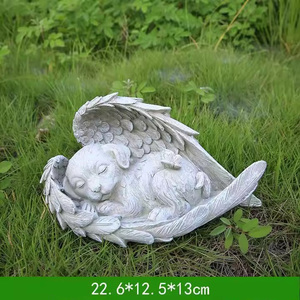 Décoration de jardin, <span class=keywords><strong>pierre</strong></span> commémorative pour animaux de compagnie, statue en résine, monument, urne, <span class=keywords><strong>pierre</strong></span> <span class=keywords><strong>tombale</strong></span>, marque de tombe, cadeau de sympathie pour la perte d'un chien ou d'un chat, <span class=keywords><strong>pierre</strong></span> <span class=keywords><strong>tombale</strong></span> sauvage - Product Image 6