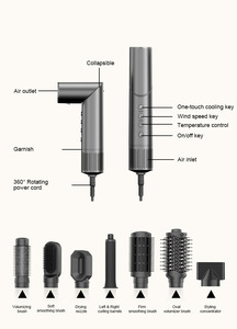 Sắt uốn chức năng 7 trong 1 2025 có thể tạo ra nhiều kiểu dáng khác nhau mà không bị trùng lặp giúp dễ dàng và nhanh chóng tạo kiểu - Product Image 2