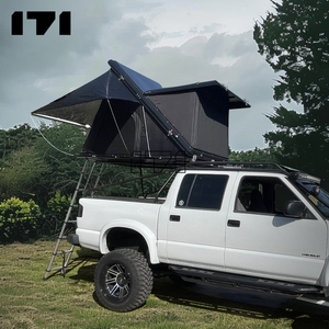 Tente de toit pour voiture <span class=keywords><strong>camping</strong></span> toit pour 4 personnes suv hard top <span class=keywords><strong>parking</strong></span> extérieur pick up pop rack 2-3 personnes 270 - Product Image 2