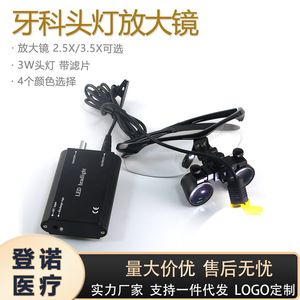 Lentes de Aumento Dentales 3.5X-420 con Luz LED y Clip para Uso Oral y ORL - Product Image 5