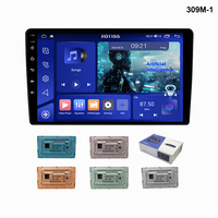Autoradio Android 9 pouces 309M double DIN avec écran tactile, récepteur multimédia, CarPlay, Android Auto, DSP, universel pour tableau de bord