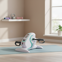 Vélo d'exercice électrique 2-en-1 intelligent pour la rééducation à domicile, entraînement physique des bras et des jambes, exercice cardio
