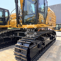 Excavatrice CAT 355 d'occasion à vendre, 51,5 tonnes, pour projets d'aménagement paysager, exportateur de machines de construction CAT349 CAT352 CAT374