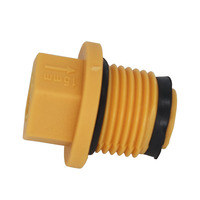 LK-207 En gros Bouchons filetés mâles 1/2" 3/4" pour tuyaux PPR, raccords de plomberie, bouchons en plastique pour tuyaux PPR