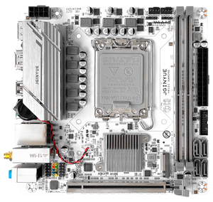 เมนบอร์ด JGINYUE H610I สำหรับเล่นเกมส์ รองรับ Dual M2 DDR4 LGA 1700 เมนบอร์ด JGINYUE H610I สำหรับเล่นเกมส์ รองรับ Dual M2 DDR4 LGA 1700 รุ่นใหม่ - Product Image 1