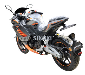 2023年新デザインレーシングクールガスモーター17インチ長距離1000km 130 km/h 150cc/400ccチョッパーオートバイ - Product Image 5