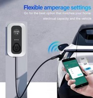 Borne de recharge murale JET JETZQ Type 1 48A 5m SAEJ1772 250V AC pour VE, 11kW, Nouveau pistolet de recharge pour VE
