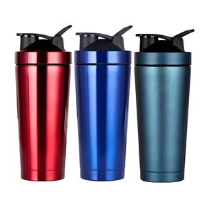 Bouteille <span class=keywords><strong>shaker</strong></span> pour protéines de lactosérum, paroi simple, 700 ml, sans BPA, anti-fuite, facile à nettoyer, tasse mélangeuse pour musculation, perte de poids, régime, fitness - Product Image 1