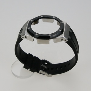 Kit de modification de luxe en acier inoxydable 316L avec bracelet en silicone pour montre G-Shock GA-2100/GA-2110 - Product Image 3