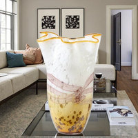 Artisanat en verre luxueux fait main, fournitures et accessoires d'artisanat, figurines de musée, décoration de table intérieure, vente en gros, ornement de maison
