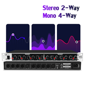 224XL профессиональный стерео 2-канальный электронный кроссовер с фильтром высоких частот, звуковое оборудование - Product Image 6