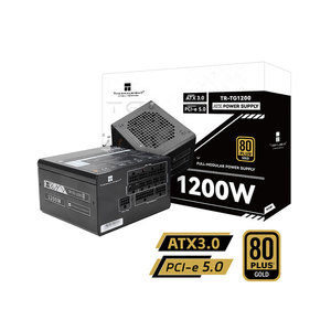 Thermalright TR-<span class=keywords><strong>TG</strong></span> 1200 901W-1000W ATX3.0 Interfaz de 24 Pines PCIE5.0 14CM Cuerpo Pequeño de Aluminio y Plástico Cable de 0.5m Longitud de Cable 5V Salida - Product Image 2