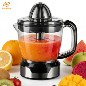 Presse-agrumes léger 25 40W à double sens de rotation, 2 cônes, capacité de 1L, matériau PP AS, cordon d'alimentation de 1m, pièces détachables - Product Image 4