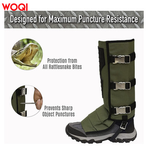Guêtres de ski imperméables WOQI pour la randonnée, l'alpinisme et la protection contre la neige, pour adultes. - Product Image 3