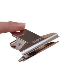 Clip de Oficina Chenguang Mountain de 76 mm, Acero Inoxidable, Fuerte Sujeción - Product Image 3