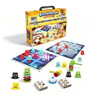 Jeu de réflexes rapide 4 en 1, jeu de société interactif familial, jeu éducatif pour enfants, entraînement à la réaction, jeux de table pour fêtes