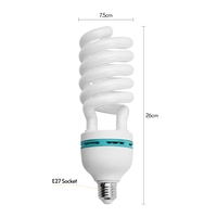 Andoer 135W 220V 5500K E27 lampe de Studio de photographie à économie d'énergie pour tête d'éclairage continu
