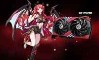 Kartu Grafis Gaming MSI RTX 4060 GAMING 8G MLG Merah Baru untuk PC GPU Kartu Video Gaming