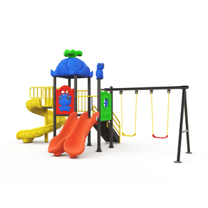 Grand équipement d'<span class=keywords><strong>amusement</strong></span> extérieur pour la combinaison de balançoire et de toboggan de jeu de maternelle pour les parcs - Product Image 1