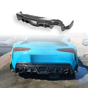 สำหรับ Toyota Supra MK5 A90 A91 2019+ ชุดแต่งกันชนหลัง ลิปสปลิตเตอร์ ดิฟฟิวเซอร์ ชุดแต่งตัวถังรถยนต์ ฝาครอบป้องกันกันชน อุปกรณ์ตกแต่งรถยนต์ - Product Image 2