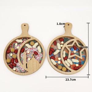 Bandeja de Servicio para Ramadán, Elegante Plato Decorativo de Mesa, Plato para Servir Frutas, Postres y Bocadillos para el Festival Musulmán Islámico - Product Image 2