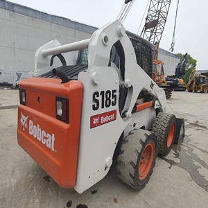 รถตักล้อยาง Bobcat S185 รุ่นดั้งเดิมจากสหรัฐอเมริกา พร้อมบุ้งกี๋ขุดขนาด 0.72 ลูกบาศก์เมตร น้ำหนักใช้งาน 2.82 ตัน สภาพดี - Product Image 4