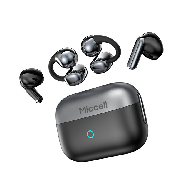 Miccell Wholesale ANC ENC Noise Cancelling TWS Earbuds Wireless Binaural Headsetwith Digital Display for Daily,sport Use