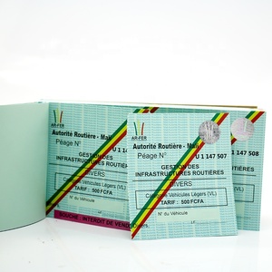 Libreta <span class=keywords><strong>de</strong></span> Recibos <span class=keywords><strong>de</strong></span> Peaje con Holograma <span class=keywords><strong>de</strong></span> Seguridad Personalizado, Numeración Secuencial y Talones Perforados - Product Image 4