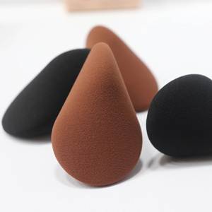 Nuevo Esponja de Maquillaje Alien Beauty Egg, Aplicador de Polvo Seco, Sección Cónica Más Grande, Esponja de Doble Cabeza en Forma de Abanico, Modelo Multifacético en Caja - Product Image 5