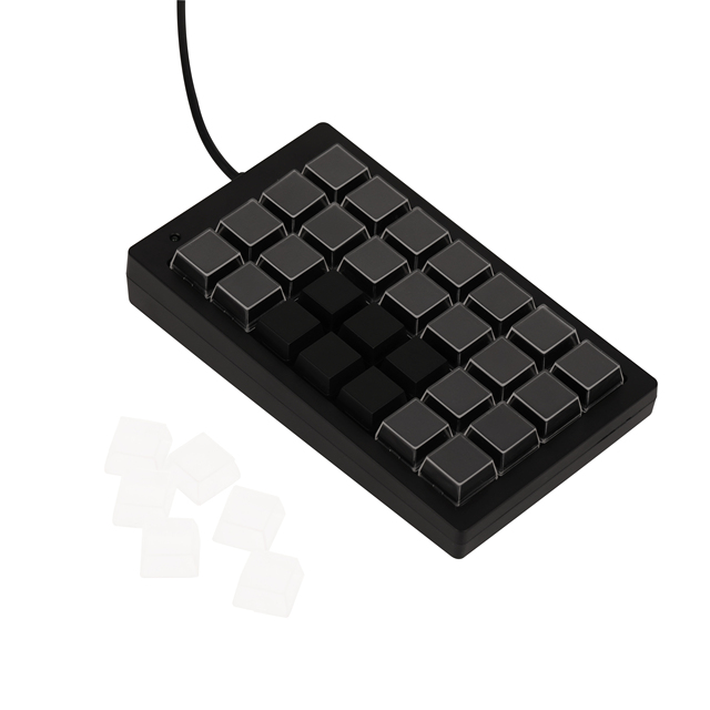 Compact 28-Key Wireless Programmable POS Keypad Membrane Keyboard for Cashiers Application
