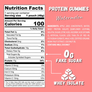 Gomitas de Proteína de Suero de Leche de Marca Privada OEM, Proteína que Apoya la Energía y el Crecimiento Muscular, Gomitas Altas en Proteína - Product Image 5