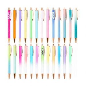 Custom Glitter Metal Click <b>Pens</b> - Promotional Gifts with Logo Printing, <b>Refillable</b> Ballpoint <b>Pens</b> - Product Image 1