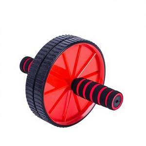 Rodillera Desmontable <span class=keywords><strong>para</strong></span> Rueda Abdominal de Doble Rueda con Asas de Agarre <span class=keywords><strong>para</strong></span> Ejercicios <span class=keywords><strong>Abdominales</strong></span>, Gimnasio, <span class=keywords><strong>Principiantes</strong></span>, Reduce Grasa Abdominal - Product Image 2