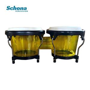 Tambores <span class=keywords><strong>Bongo</strong></span> Rojos de 6+7 Pulgadas Directo de Fábrica, Tambores de Percusión Acrílicos, Instrumentos Musicales de Percusión - Product Image 5