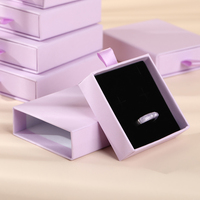 Hersteller Spot Purple 2,5 cm Höhe Schmuck karton Schwamm Universal Cut Futter mit Band kann in kleinen Chargen angepasst werden