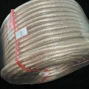 25 Feet 24 AWG Silver Plated Copper PTFE Wire - 19 Strand, White, Made In USA (M22759/11)