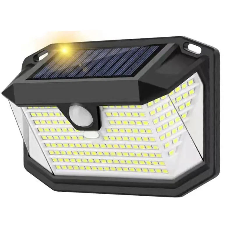 202 PCS LED CHIPS ip 64 PIR Sensor Solar Wall Light