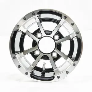 Pabrik grosir 10 inci roda logam campuran 10 "x 7" pelek roda untuk 110cc 150cc 200cc 250cc ATV/UTV /Go kart