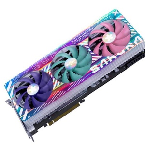 การ์ดจอ YESTON 7900 XTX 24G D6 GDDR6 PCI สำหรับ DirectX 12 รุ่นใหม่ล่าสุด พร้อมพัดลมระบายความร้อน 8704 CUDA Cores 240W 2270-2500MHz 7900XTX Yeston Sakura Ye - Product Image 1