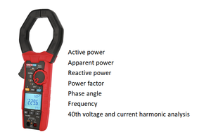 Ut219p điện hài kẹp Meter thông minh hài hòa phân tích/giai đoạn góc kiểm tra hiện tại, AC điện áp điện kẹp Meter - Product Image 2