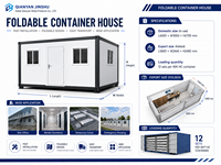 Maison conteneur pliable sur mesure de 20 pieds et 40 pieds, fabriquée en usine, préfabriquée et modulaire, pour bureau, dortoir et usage résidentiel en projet de camping