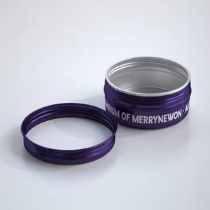 กระป๋องอะลูมิเนียมสีสันสดใสสำหรับใส่เครื่องสำอาง พร้อมฝาปิด - Product Image 4