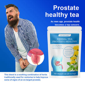 GULI teh <span class=keywords><strong>Herbal</strong></span> Kesehatan prostat pria, kantong obat 28 sachet untuk perawatan prostat pria - Product Image 3