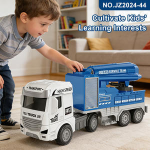 <span class=keywords><strong>Camion</strong></span> de <span class=keywords><strong>pompier</strong></span> à inertie personnalisé avec échelle de secours pour enfants, jouet de <span class=keywords><strong>pompier</strong></span> pour jeu d'imitation - Product Image 4